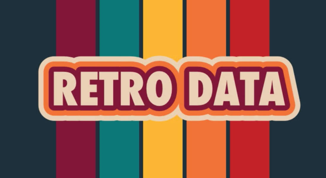 retro data logo